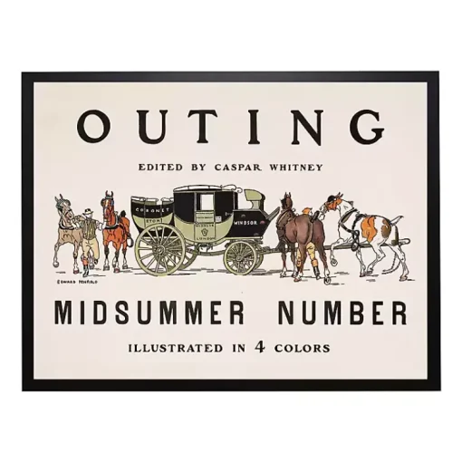 Kirklands Home Framed Art|Vintage Midsummer Magazine Cover Framed Wall Art
