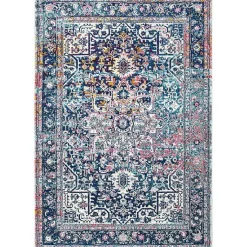 Kirklands Home Area Rugs|Vintage Persian Raylene Area Rug, 8x10 Multi
