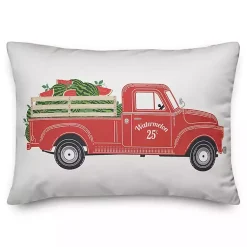 Kirklands Home Outdoor Cushions & Pillows|Vintage Watermelon Truck Outdoor Pillow
