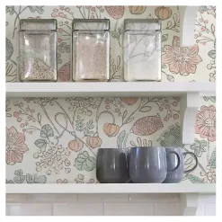 Kirklands Home Wall Murals & Wallpaper|Vintage Woodland Floral Peel & Stick Wallpaper