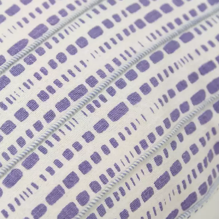 Online Violet Dash Print Throw Pillow Pillows