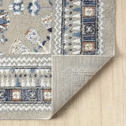 Kirklands Home Accent Rugs|Vista Blue Beige Accent Rug, 2x3