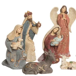 Hot Waffle Weave 10-pc. Nativity Set Christmas Decorations