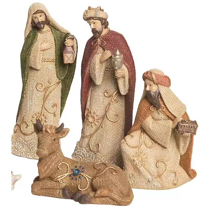 Hot Waffle Weave 10-pc. Nativity Set Christmas Decorations
