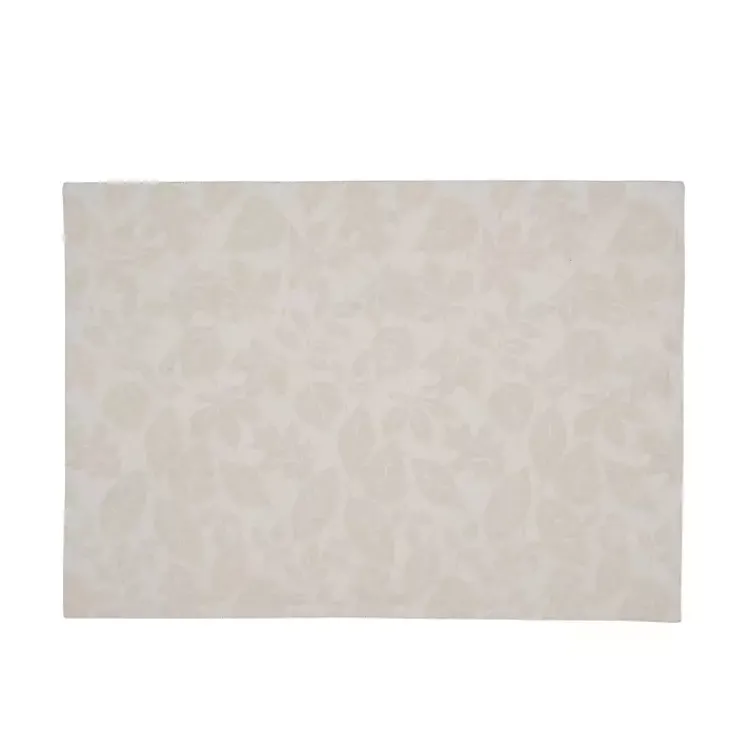 Best Warm Neutral Leaves Placemats, Set of 6 Fall