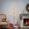New Warm White Pre-Lit Birch Tree Christmas Trees