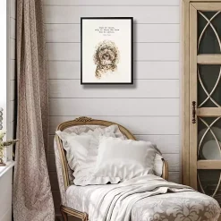 Kirklands Home Wall Quotes & Signs|Watercolor Goldendoodle Quote Framed Art Print