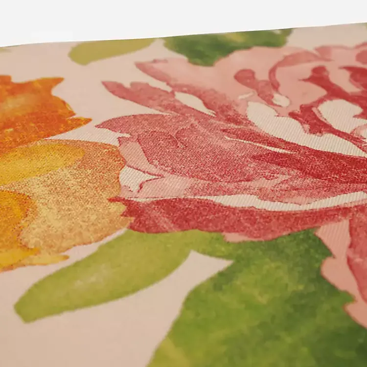 Kirklands Home Outdoor Cushions & Pillows|Watercolor Primrose Outdoor Chair Cushion