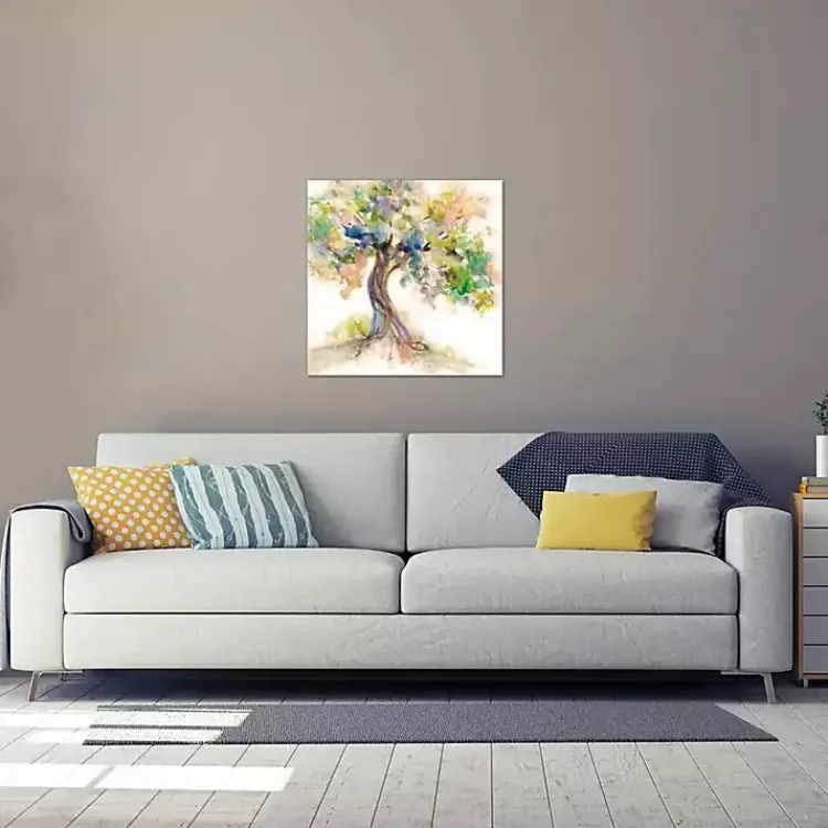 Kirklands Home Canvas Art|Watercolor Tree Of Life Canvas Art Print