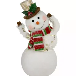 Discount Waving Snowman Christmas Decoration Christmas Decorations
