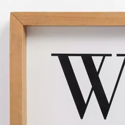 Kirklands Home Wall Quotes & Signs|We Love Because He First Loved Us Wall Plaque White