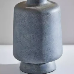 Kirklands Home Table Lamps|Weathered Stone Jug Table Lamp Tan