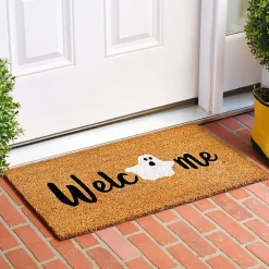Outlet Welcome Ghost Doormat Halloween
