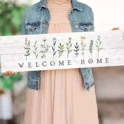 Kirklands Home Wall Quotes & Signs|Welcome Home Wall Plaque