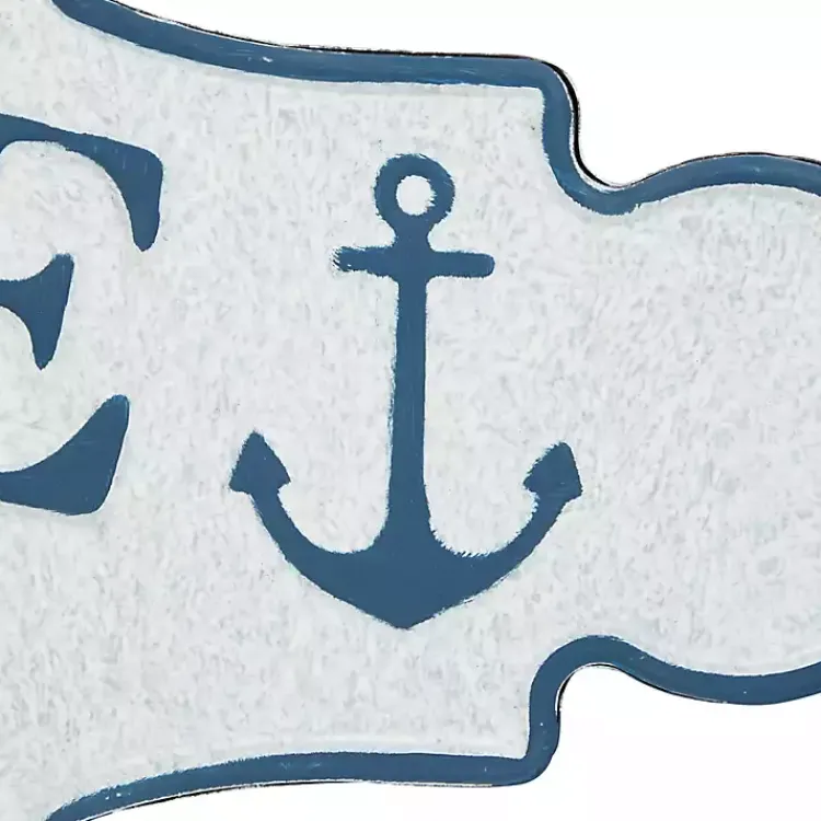 Kirklands Home Wall Quotes & Signs|Welcome To The Beach Metal Wall Plaque