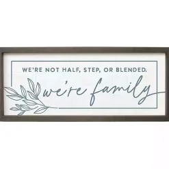 Kirklands Home Wall Quotes & Signs|We're Family Wall Plaque