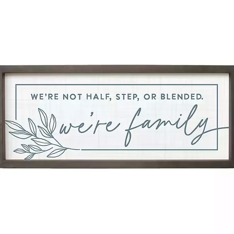 Kirklands Home Wall Quotes & Signs|We're Family Wall Plaque