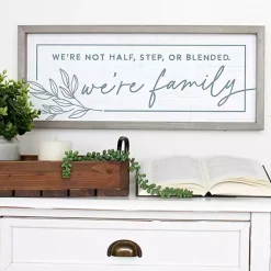 Kirklands Home Wall Quotes & Signs|We're Family Wall Plaque