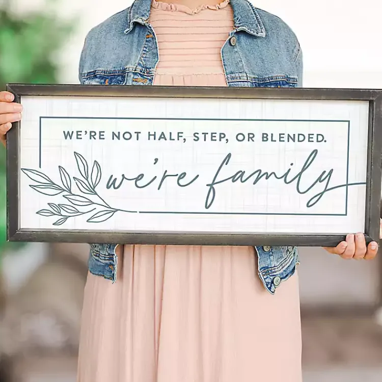 Kirklands Home Wall Quotes & Signs|We're Family Wall Plaque