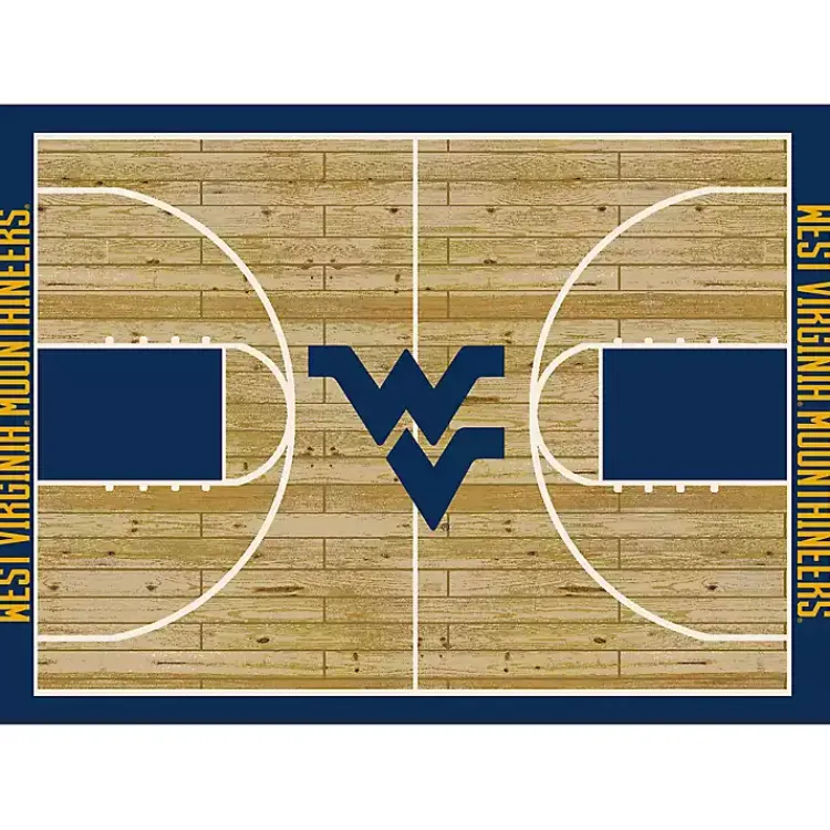 Kirklands Home Area Rugs|West Virginia University Courtside Area Rug, 4x6