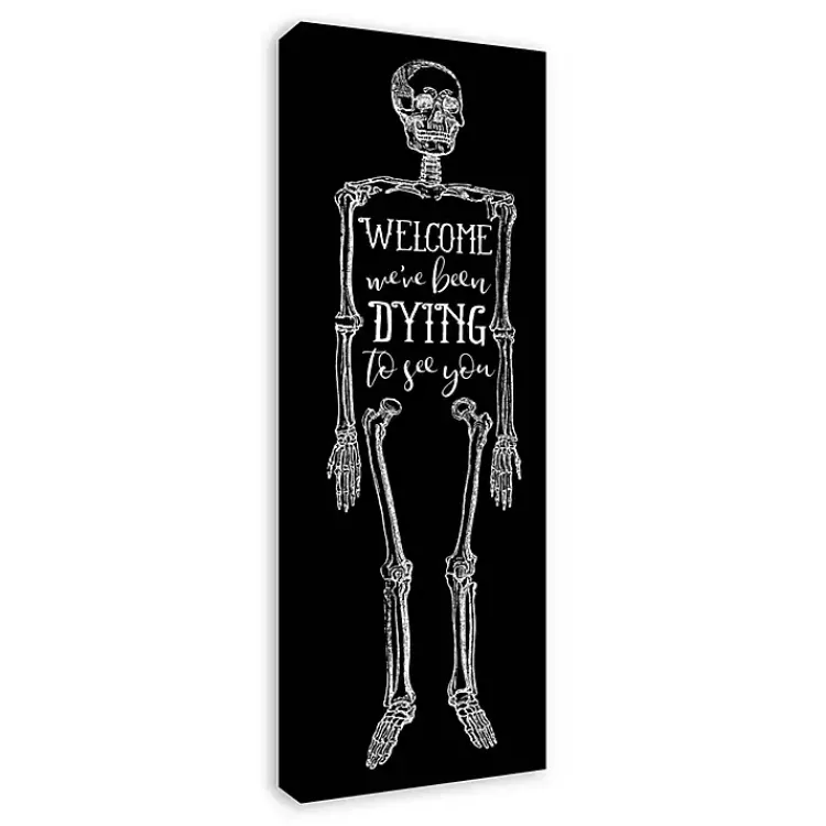 New We've Been Dying To See You Halloween Wall Plaque Halloween