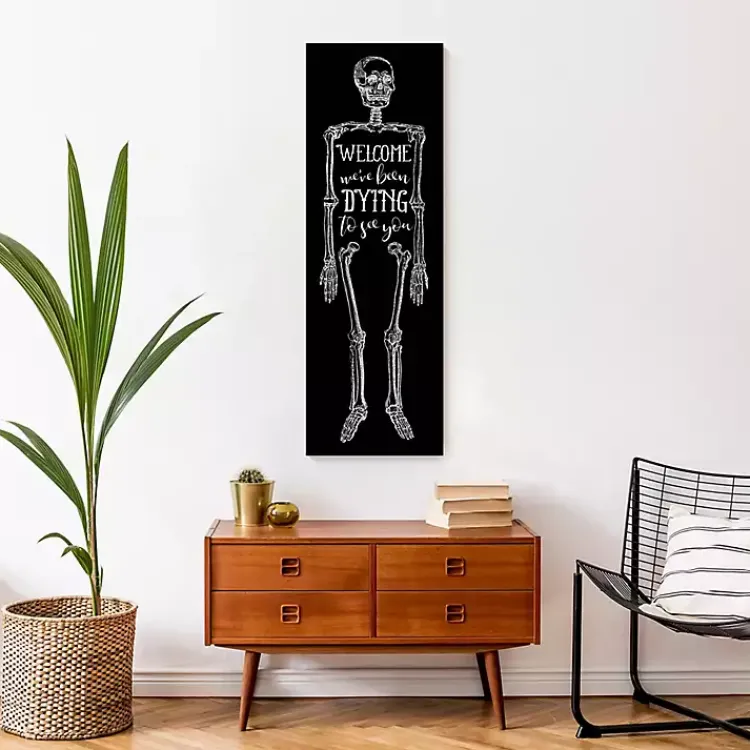 New We've Been Dying To See You Halloween Wall Plaque Halloween