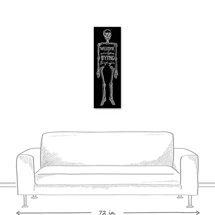 New We've Been Dying To See You Halloween Wall Plaque Halloween