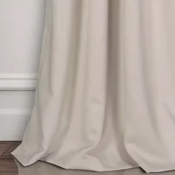 Kirklands Home Curtains & Drapes|Wheat Lush Insulated Curtain Panel Set, 120 in. Tan