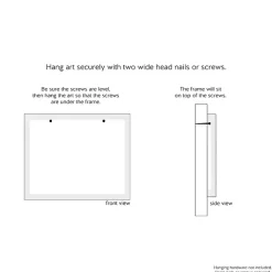 Online Whimsical Gnome Winter Joy Framed Canvas Art Print Christmas Art & Wall Decor