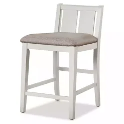 Kirklands Home Dining Tables|& Gray Wood Kayla Counter Height 3-pc. Set White