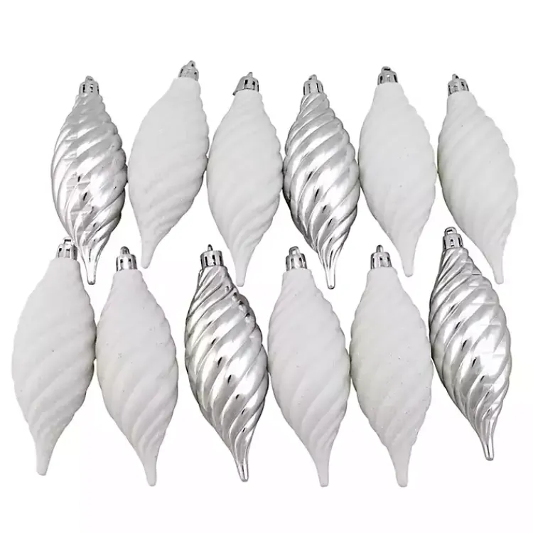 Outlet White & Shatterproof Christmas Ornament Set Christmas Ornaments