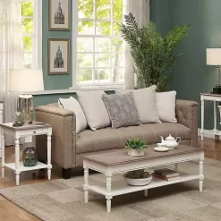 Kirklands Home Coffee Tables|and Natural Davis Coffee Table White