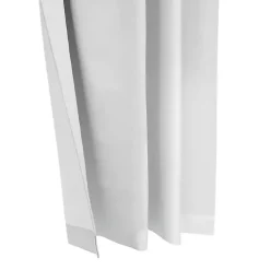 Kirklands Home Curtains & Drapes|Baxter Blackout Curtain Panel, 84 in. White