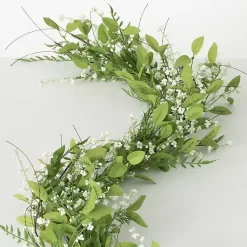 Best White Berry Leafy Garland Arrangements & Greenery