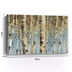 Kirklands Home Canvas Art|White Birch Forest Canvas Art Print, 60x40 in.