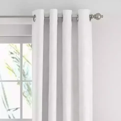Kirklands Home Curtains & Drapes|Blackout Curtains, 84 in. White