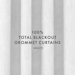 Kirklands Home Curtains & Drapes|Blackout Curtains, 84 in. White
