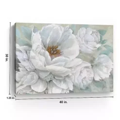 Kirklands Home Canvas Art|Blooming Bouquet Canvas Art Print White