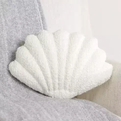 Hot Boucle Clamshell Shaped Pillow Pillows