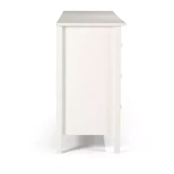 Kirklands Home Dressers & Chests|Brazilian Pine Wood 6-Drawer Dresser White