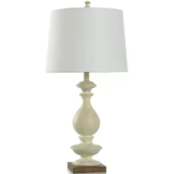 Kirklands Home Table Lamps|Carved Traditional Table Lamp White