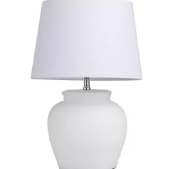 Kirklands Home Table Lamps|Cement Table Lamp White