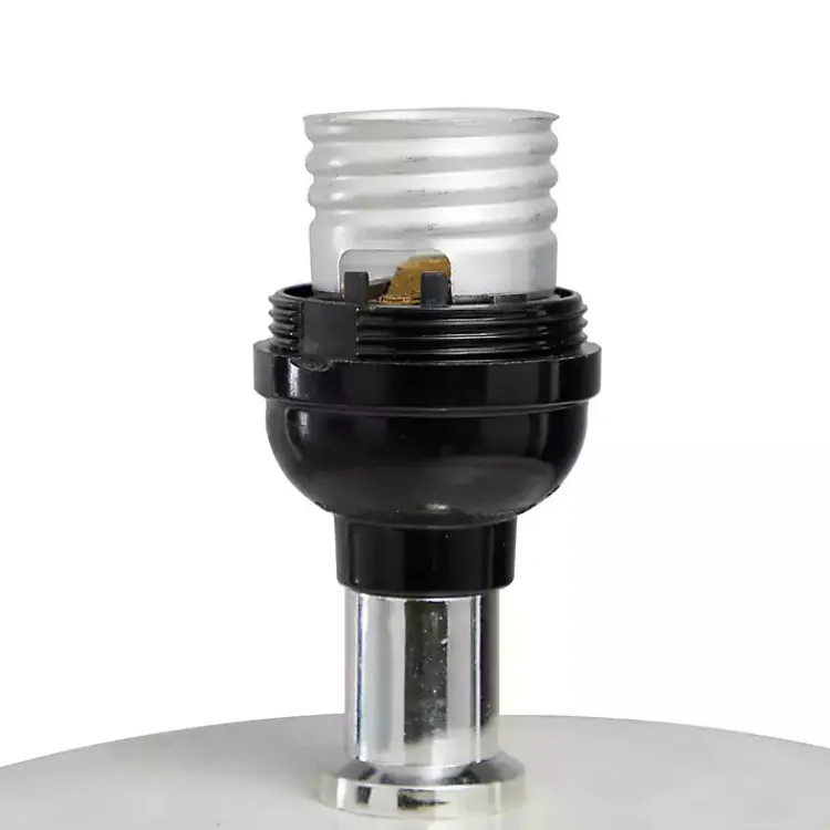 Kirklands Home Table Lamps|Ceramic and Jute Woven Table Lamp White