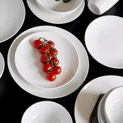 Kirklands Home Dinnerware|Ceramic 16-pc. Dinnerware Set White