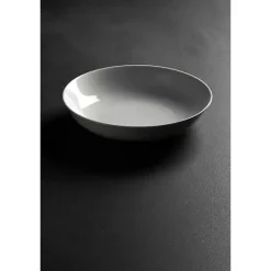 Kirklands Home Dinnerware|Ceramic Round Dinner Bowls, Set of 6 White