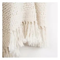Cotton Tassel Throw Blankets & Throws