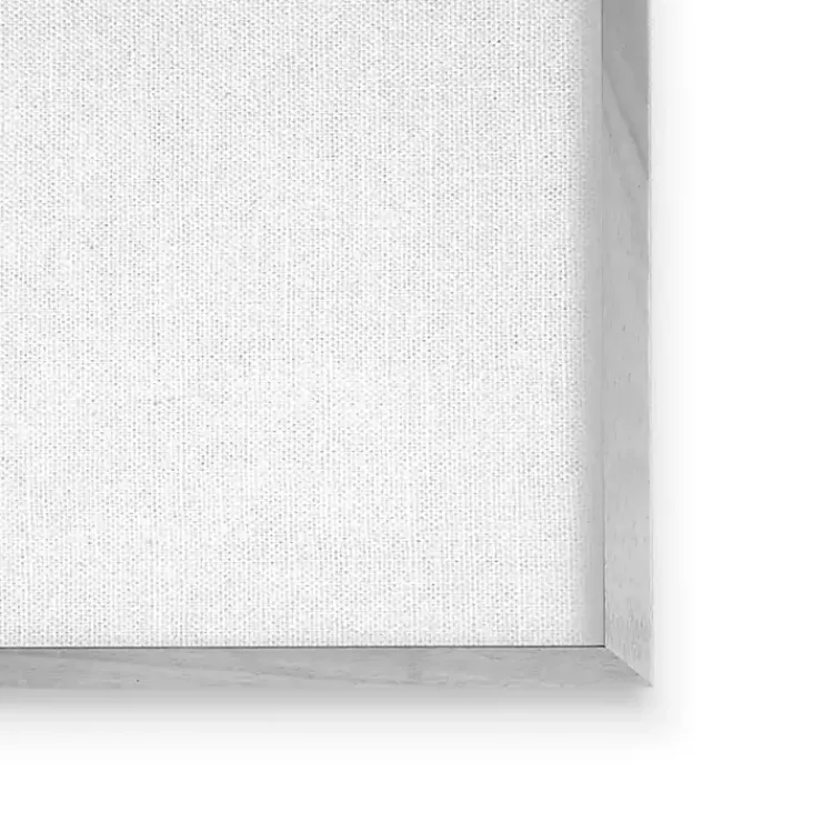 Kirklands Home Framed Art|Floral Ceramic Jar Framed Wood Wall Plaque White