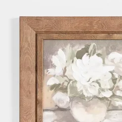 Kirklands Home Framed Art|Floral in Vase Framed Art Print White