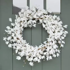 New Forsythia Flowers Wreath Wreaths