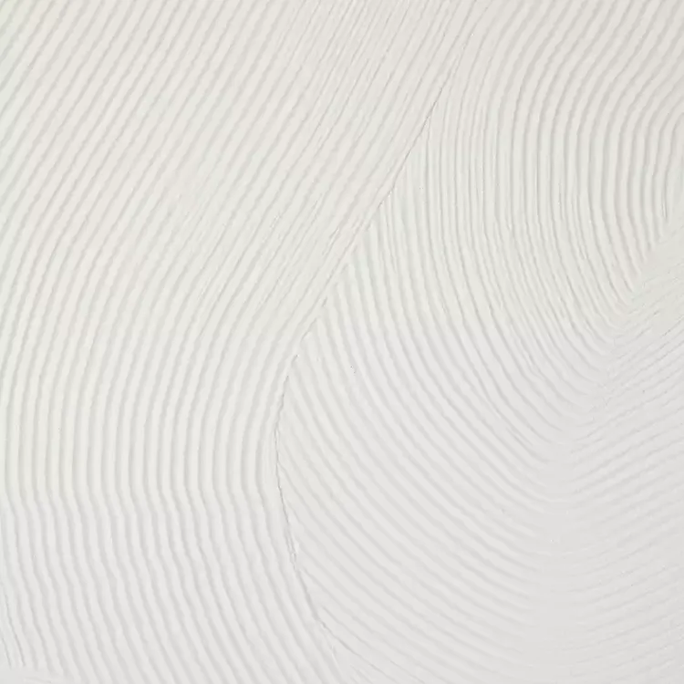 Kirklands Home Canvas Art|Geometric Dimensional Canvas Art Print White